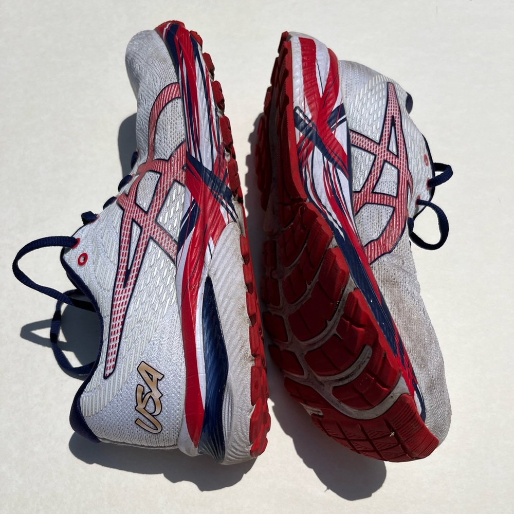 Team USA Asics Gel Cumulus 22 Sneakers, Men’s Size 8.5 or Women’s Size 10 - Picture 5 of 7